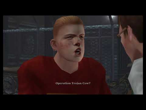 "OPERATION TROJAN COW" "I'm the BULLSWORTH MASCOT" Bully Gameplay Episode #21