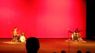 Black Hills High School Talent Show 2009: Alek Gayton & Jon Schold - Drum Set Duet