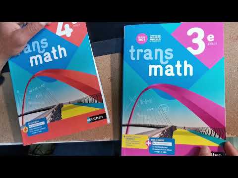 Nouveaux manuels Transmath 2021 Quatrième Troisième - Comment utiliser nos vidéos avec les manuels