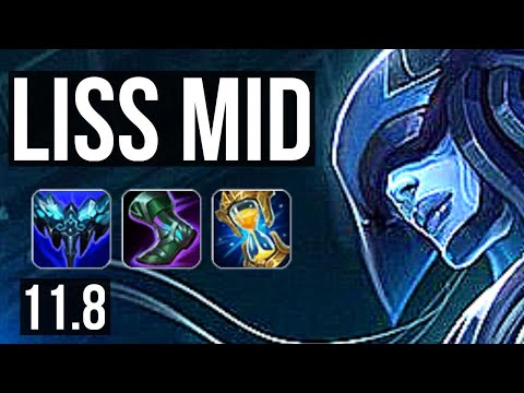 LISSANDRA vs LULU (MID) (DEFEAT) | 3.5M mastery, 1000+ games, Rank 9 Liss | KR Grandmaster | v11.8