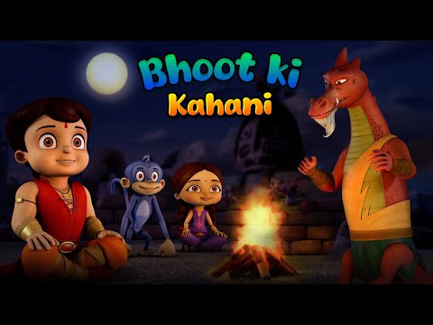 Super Bheem - Bhoot Ki Kahani | Scary Stories | Cartoon for Kids in Hindi | Funny Videos