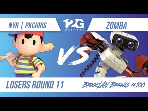 BrookLAN Brawls 100 - NVR | PkChris (Ness) v. Zomba (Rob) - Losers Round 11