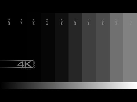 Real 4K Color Test Pattern (UHD 2160p)