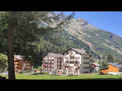 Saas Grund. Switzerland, canton Valais.