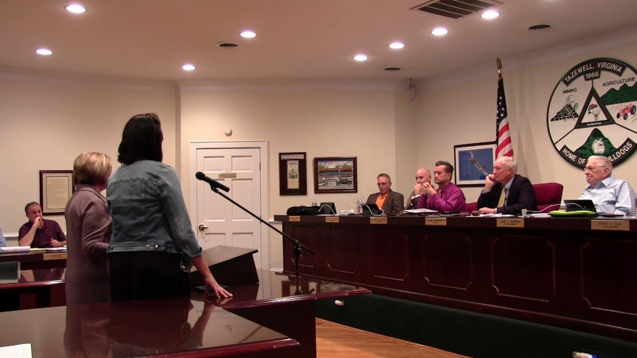 Town of Tazewell Town Council Meeting 10-2018