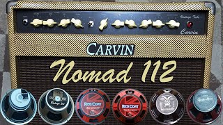 Video thumbnail for Carvin Nomad 112 - Review (Celesiton, Eminence & Nordik) by Thiago Sforcin