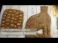 Speculaaspop en speculaasbrokken maken met Cees Holtkamp