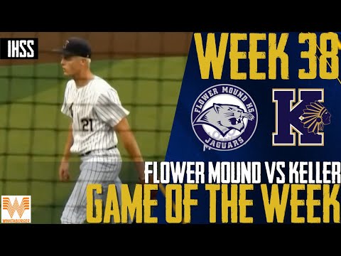 Cole Koeninger 16-Strikeout Shutout Ties Series for Keller vs Flower Mound