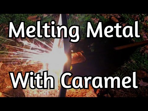 Melting Steel with Caramel - Thermic Lance