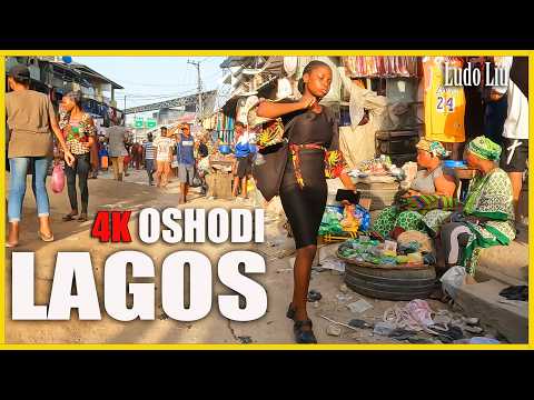 THIS ! is what you see in the streets of LAGOS - NIGERIA - 4K