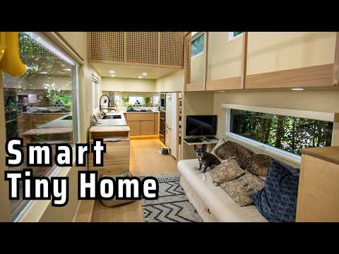 Couple Builds a Stunning Smart Tiny House for More Flexibility