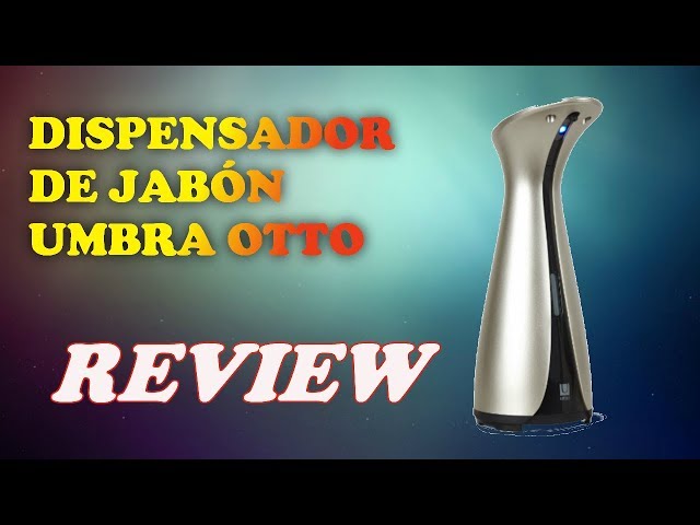 Vídeo relacionado con Umbra Otto Dispensador 280ml automático de jabón, detergente, alcohol en gel, Níquel