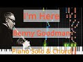 🎹I'm Here, Solo & Chord, Benny Goodman, Synthesia Piano