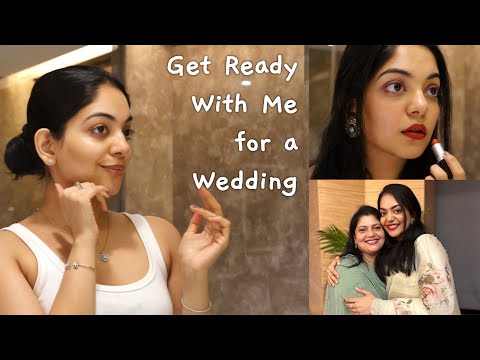 Get Ready With Me for a Wedding | Ahaana Krishna