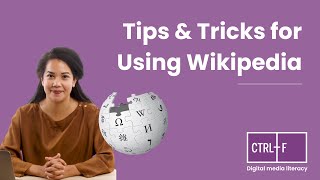 Tips and Tricks for Using Wikipedia (supplemental)