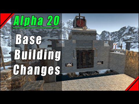 7 Days to Die |Alpha 20| Base Design changes in a20 (Use the new shapes!)