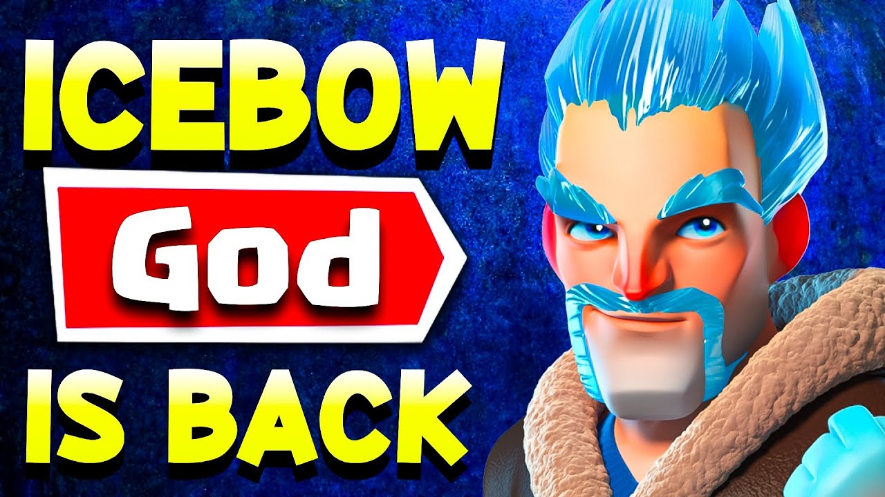 The BEST Icebow Player Returns to Clash Royale!!