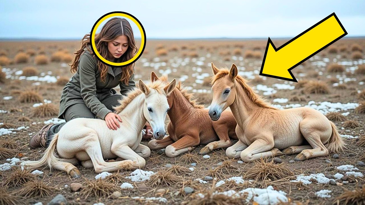 MILLONARIO ABANDONA 3 POTROS PORQUE SON DÉBILES, UNA CHICA LOS RESCATA Y SE CONVIERTEN EN CAMPEONES