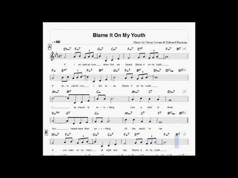 Blame It On My Youth - Chet Baker