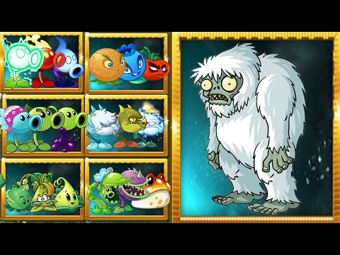 PvZ 2 Battlez | Random Super Team Vs Treasure Yeti Level 15 - Which Plant Will Win ?