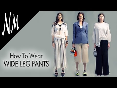 How to Wear Wide Leg Palazzo Pants | Outfit Ideas from...