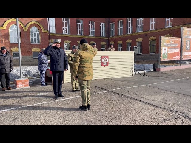 Иркутских Росгвардейцев наградили госнаградами