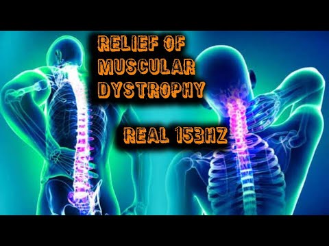 Muscular Dystrophy Relief | PURE TONE 153 HZ FREQUENCY HEALING | BLACK SCREEN
