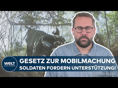 UKRAINE VERABSCHIEDET MOBILMACHUNGSGESETZ: Soldaten fordern Verstärkung - Bevölkerung gespalten