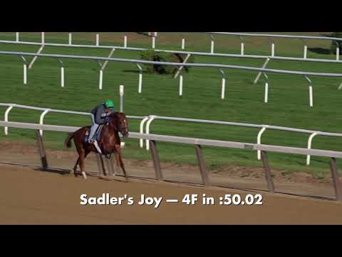 Sadler's Joy's Final Work for the Breeders' Cup Turf