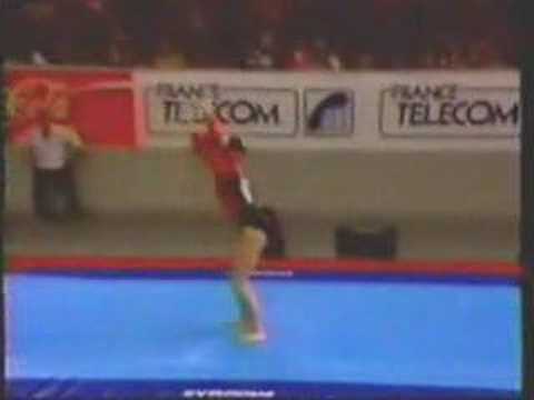 Oksana Chusovitina 1992 World Championships Vault Finals