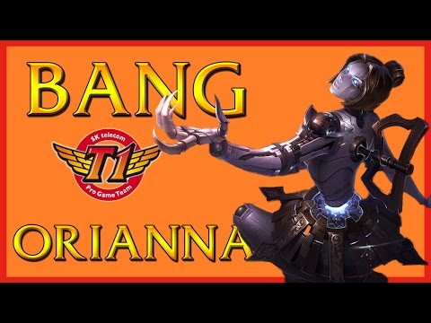 League of Legends: SKT T1 Bang - Orianna Mid vs Azir - Korean Challenger Ranked 2014