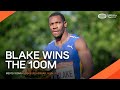 Yohan Blake 🇯🇲 wins 100m in Hungary | Continental Tour Gold 2023