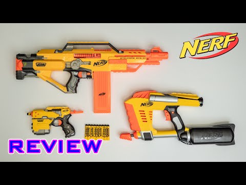 [REVIEW] Nerf Icon Series | Group Review: Stampede, Magstrike, & Element!