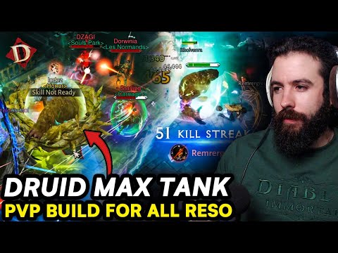 I Built the Tankiest PvP Druid in Diablo Immortal — Here’s the Guide