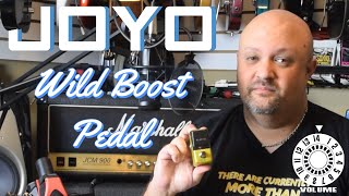 Video thumbnail for Joyo JF-302 Wild Boost Pedal | Ironman Series | Better Than An Overdrive? by Robert Jackson