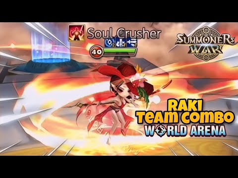 Raki Team Combo in World Arena - Summoners War