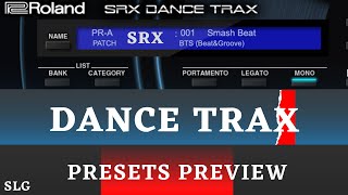 Video thumbnail for Roland | SRX DANCE TRAX | Presets Preview (No Talk) by Simon Le Grec