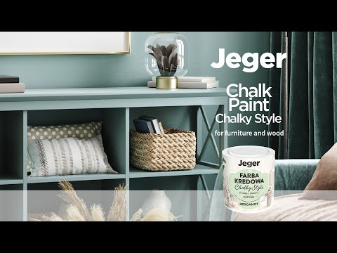 Renovation of furniture with Jeger Chalky Style Paint - instructional video