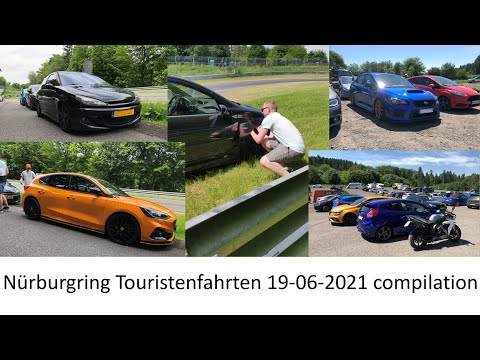 Nürburgring Touristenfahrten 2021 19-06-2021 compilation