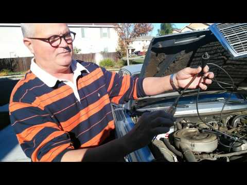 Mercedes-Benz W123 Starter Solenoid Test