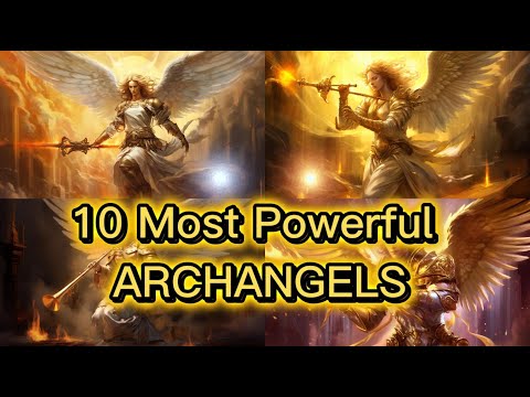 Divine Warriors: Top 10 Most Powerful Archangels in Heaven