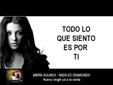 Maria Aguado – Nada Es Demasiado (Lyric Video by Carlos Salinas DJ) – YouTube