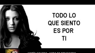 Maria Aguado - Nada Es Demasiado (Lyric Video by Carlos Salinas DJ)
