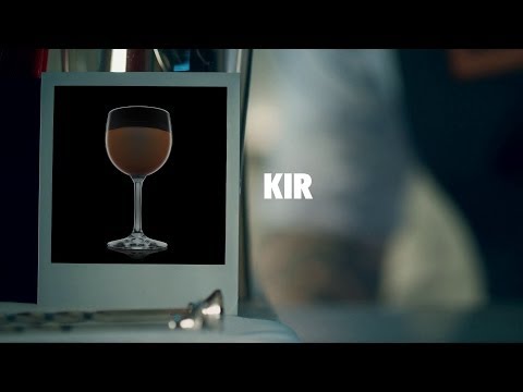 KIR DRINK RECIPE - HOW TO MIX