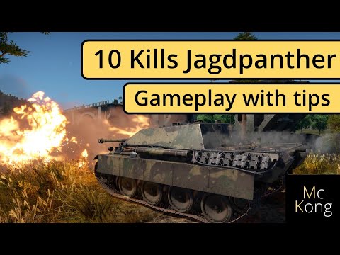 Jagdpanther - 10 kills no death - tips how to play the Jagdpanther