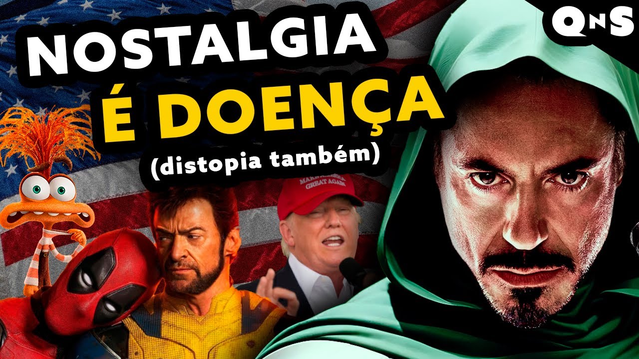 PARE DE CONSUMIR TANTO LIXO DOS EUA! Nostalgia nerd, Distopia política e o fim dos Estados Unidos