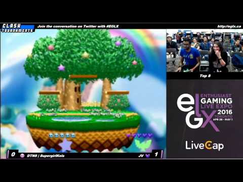 EGLX - JV vs SuperGirlKels - Smash 64