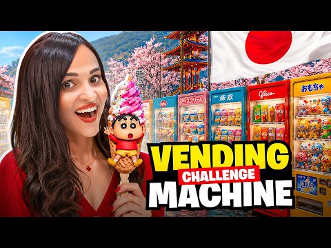 Living on VENDING MACHINE foods in Japan