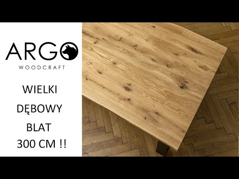 302 - Jak wykończyć wielki dębowy blat