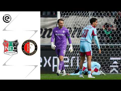 NEC Eendracht Combinatie Nijmegen 1-1 Feyenoord Ro...